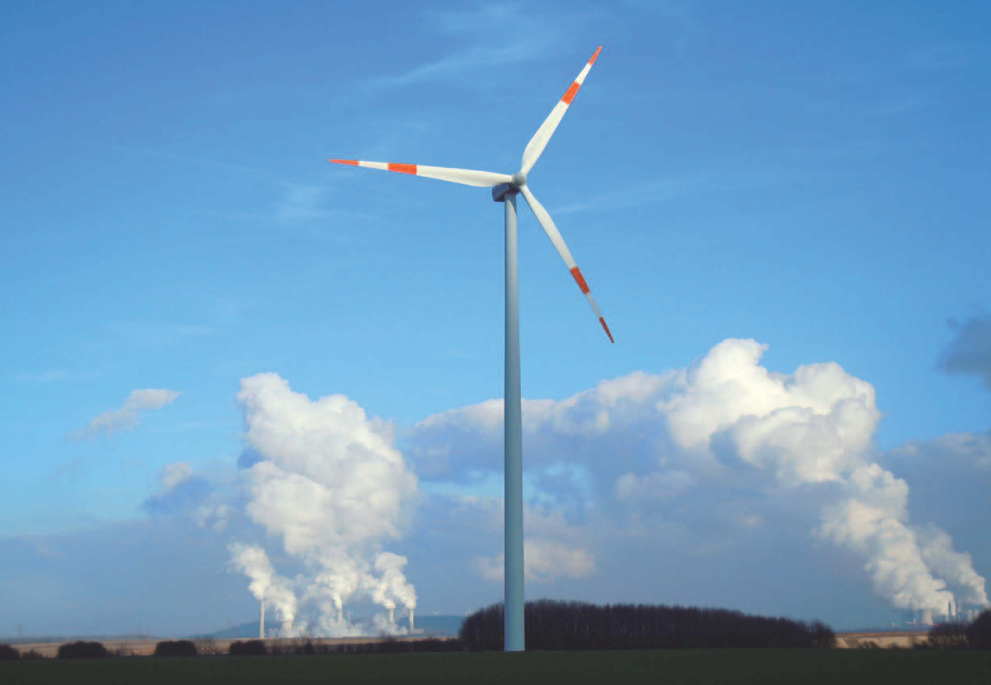 Windenergie im rheinischen Revier. Foto: Annegret Lippold