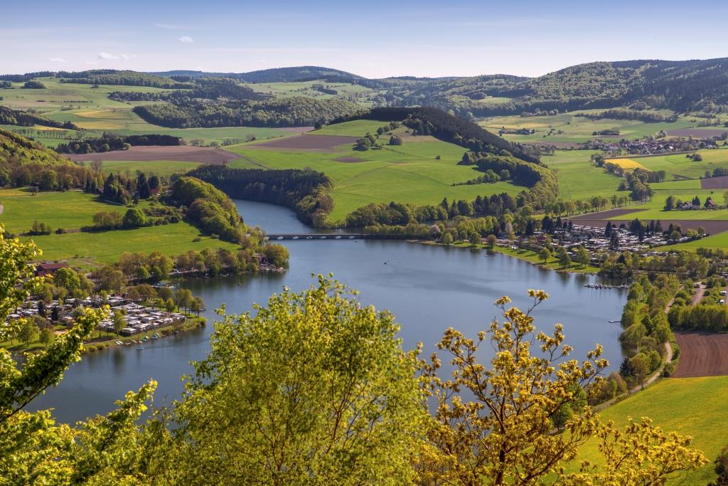 Der Diemelsee im gleichnamigen Naturpark. Foto: oldline2/fotolia