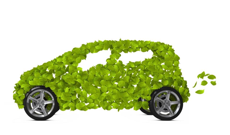Umweltfreundliche Autos belasten die Luft nur geringfügig.