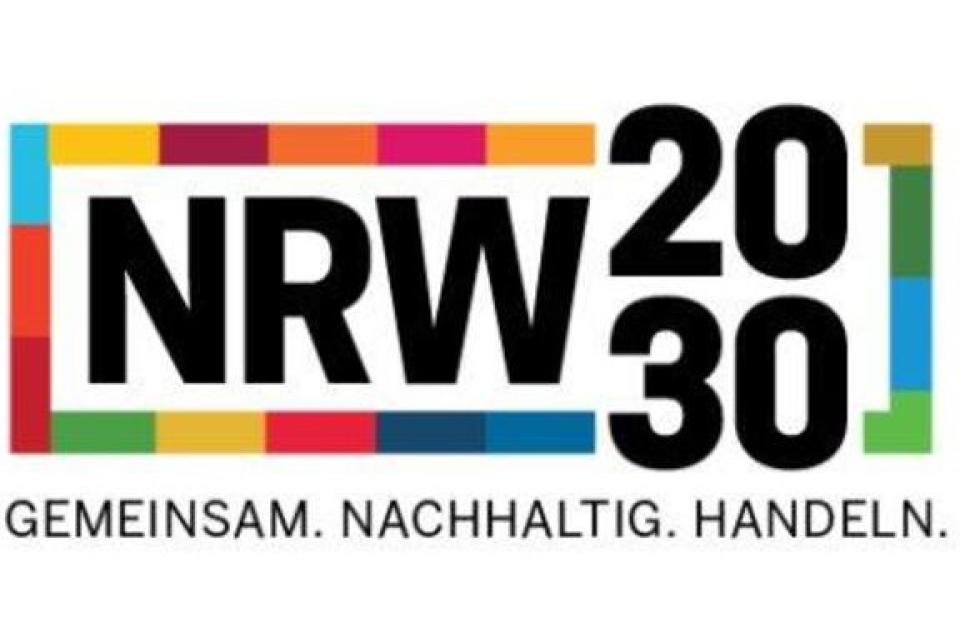 Nachhaltige Entwicklung in NRW Signet: MULNV