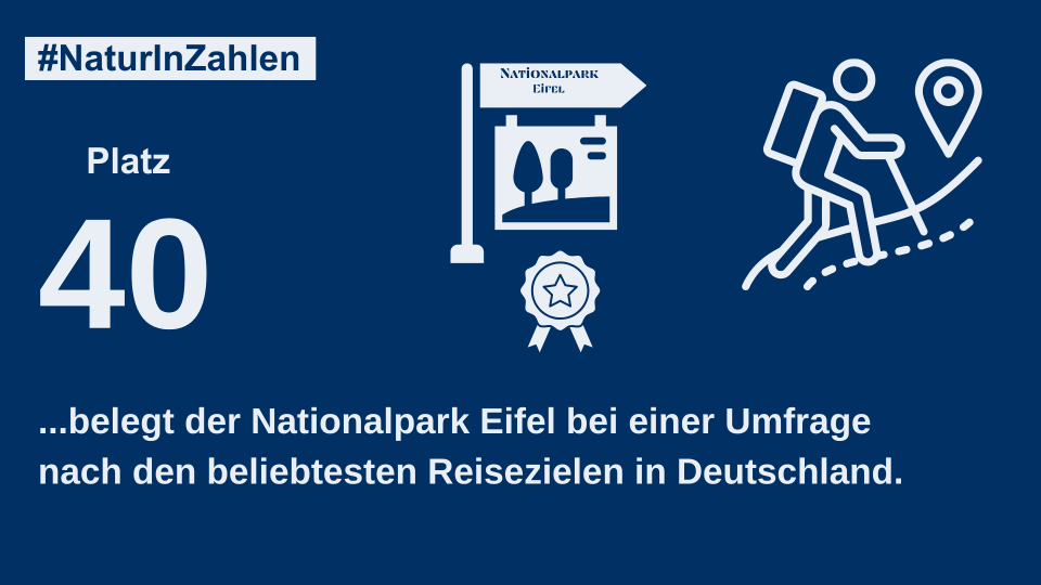  Nationalpark Eifel auf Platz 40 der beliebtesten Reiseziele in Deutschland 