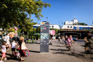 Mobilstation. Foto: Zukunftsnetz Mobilität NRW/Smilla Dankert