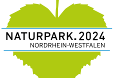 Naturparke-Wettbewerb. Signet: MULNV.